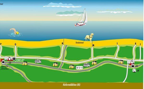 Campingbereich "Kiefernwäldchen"